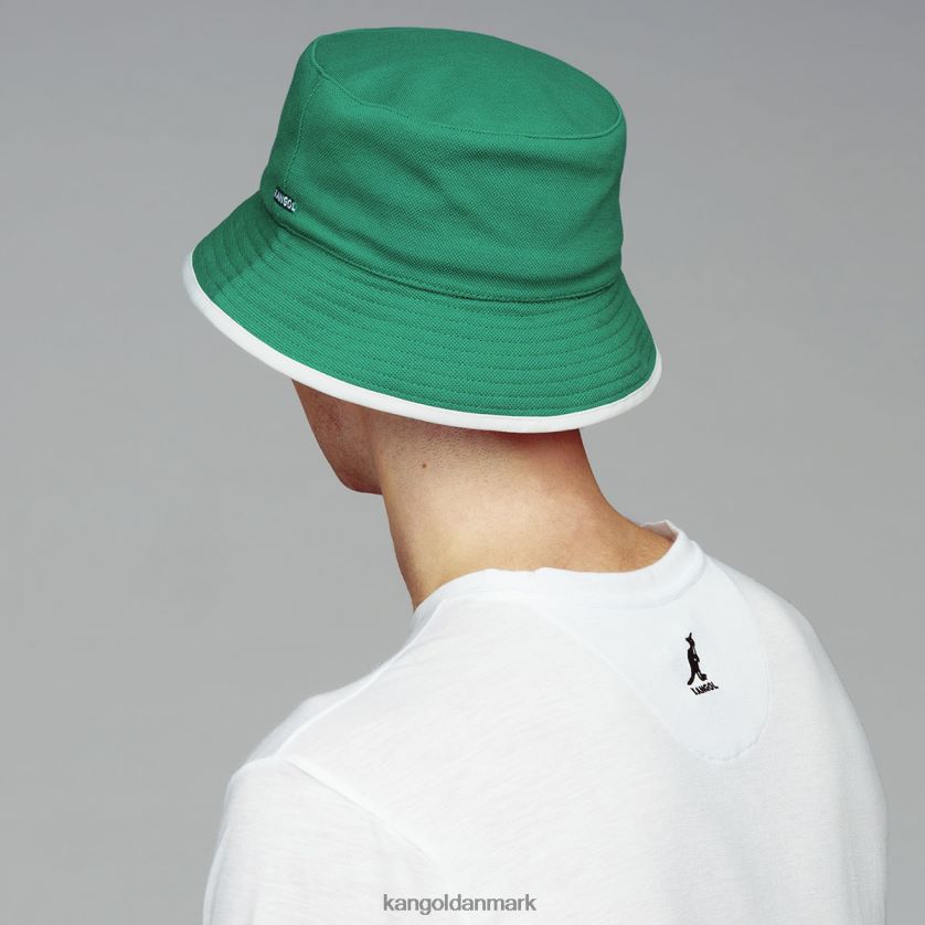 Kangol Danmark - Kangol unisex grøn/hvid golf vendbar skovl tilbehør 84N208468