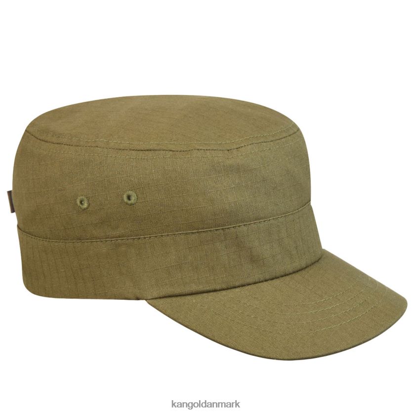 Kangol Danmark - Kangol unisex grøn ripstop army kasket tilbehør 84N208268