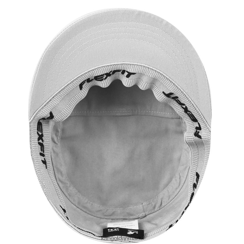 Kangol Danmark - Kangol unisex grå ripstop army kasket tilbehør 84N208269