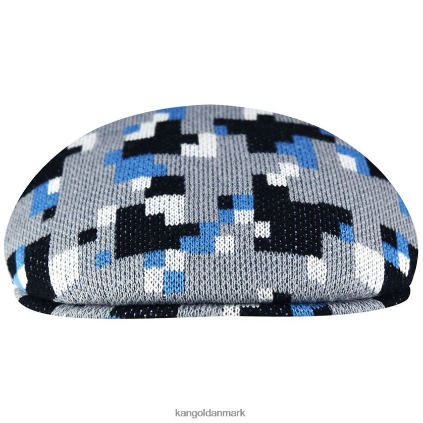 Kangol Danmark - Kangol unisex grå/sort pixeleret plaid 504 tilbehør 84N20852