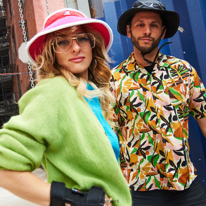 Kangol Danmark - Kangol unisex grå/sort strandsidevisir tilbehør 84N208910