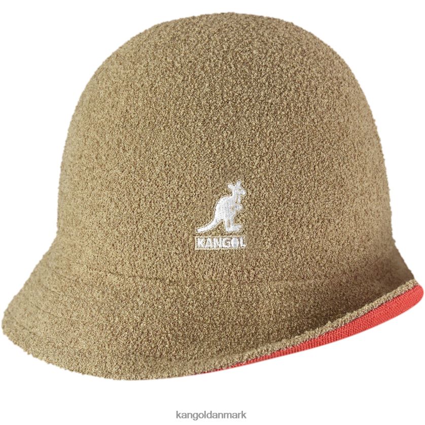 Kangol Danmark - Kangol unisex havre/kirsebær glød flip den vendbar afslappet tilbehør 84N208508
