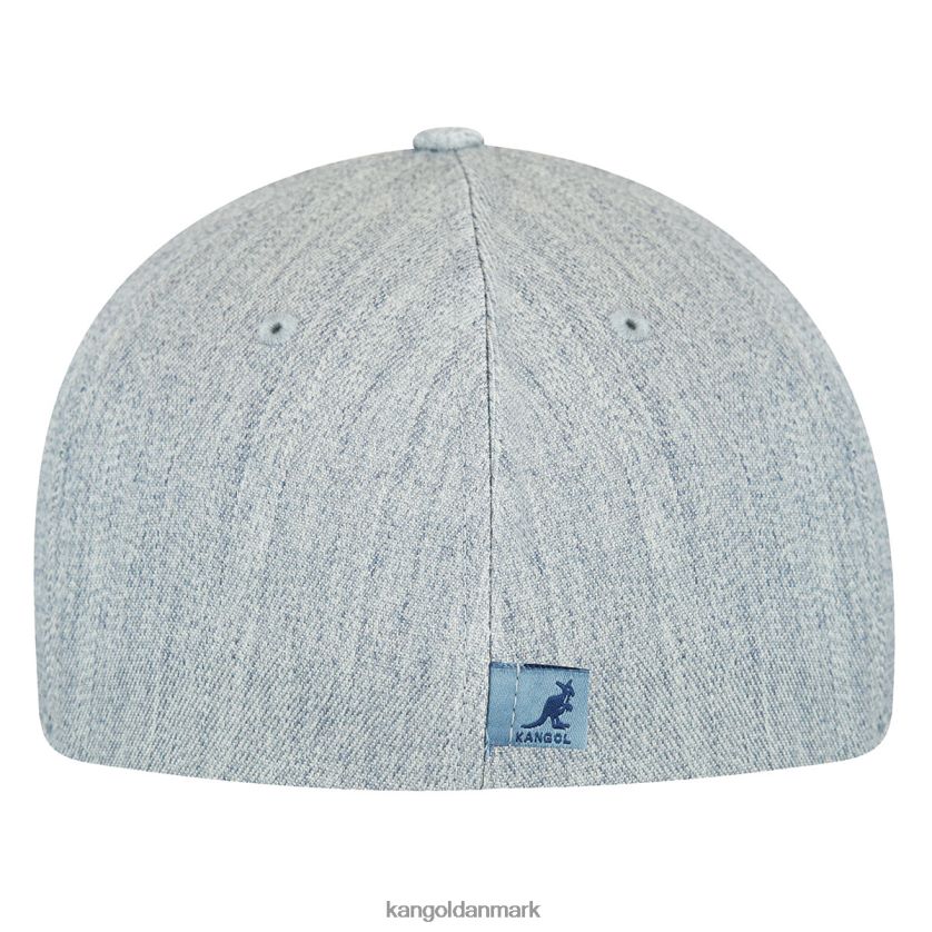 Kangol Danmark - Kangol unisex ht. blå uld flexfit baseball tilbehør 84N208320