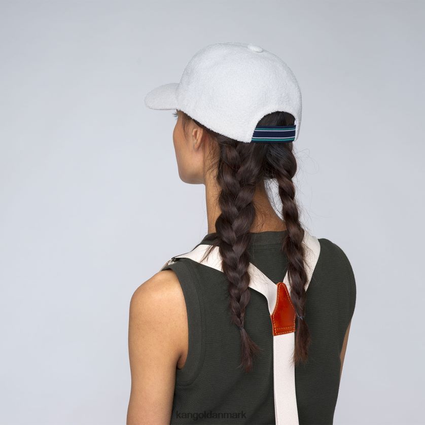 Kangol Danmark - Kangol unisex hvid bermuda elastisk spacecap tilbehør 84N208272