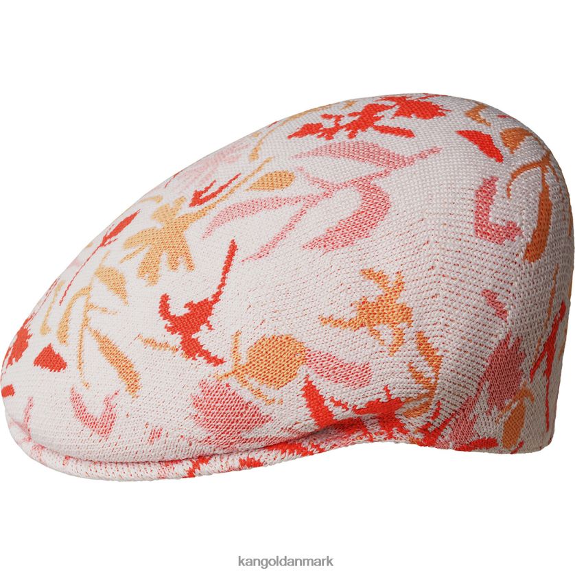 Kangol Danmark - Kangol unisex hvid blomstret street floral 504 tilbehør 84N20815