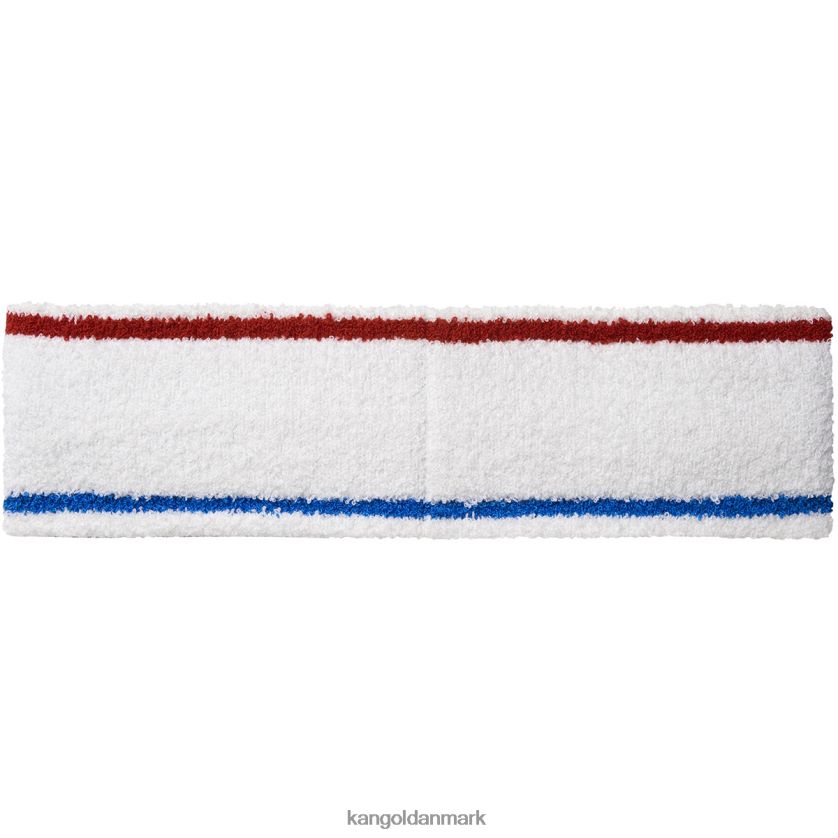 Kangol Danmark - Kangol unisex hvid/ciano bermuda stribet pandebånd tilbehør 84N208908