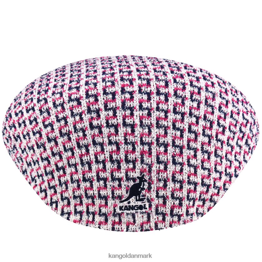 Kangol Danmark - Kangol unisex hvid labyrint jacquard 504 tilbehør 84N208106