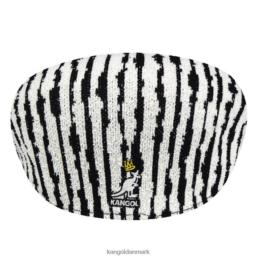 Kangol Danmark - Kangol unisex hvid/sort gadekonge 504 tilbehør 84N2084