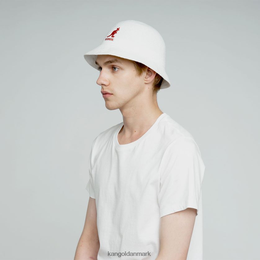 Kangol Danmark - Kangol unisex hvid stort logo casual tilbehør 84N208521
