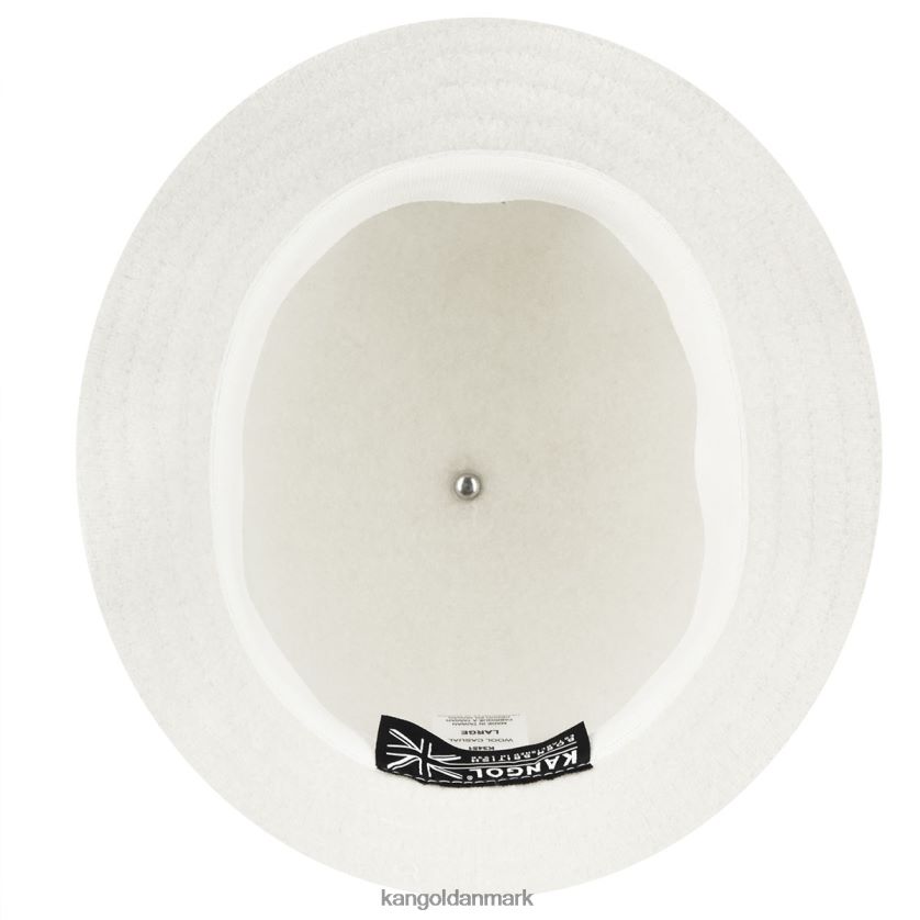 Kangol Danmark - Kangol unisex hvid uld afslappet tilbehør 84N208719
