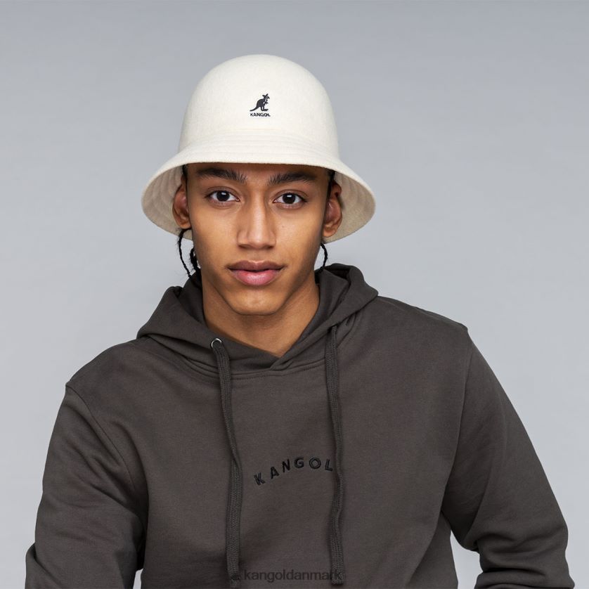 Kangol Danmark - Kangol unisex hvid uld afslappet tilbehør 84N208719