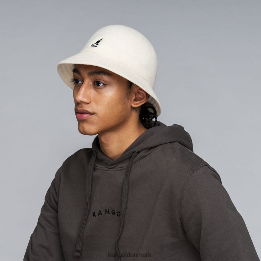 Kangol Danmark - Kangol unisex hvid uld afslappet tilbehør 84N208719