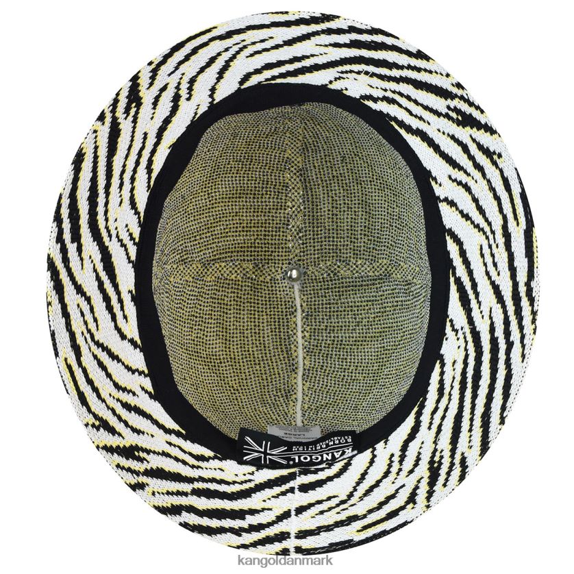 Kangol Danmark - Kangol unisex hvid zebra karneval afslappet tilbehør 84N208574