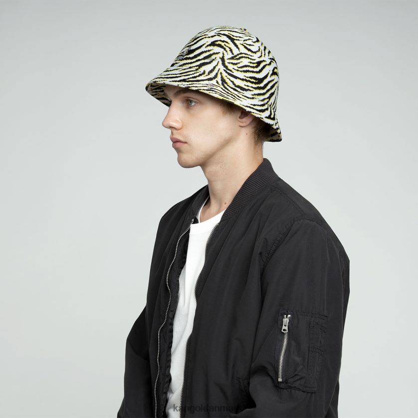 Kangol Danmark - Kangol unisex hvid zebra karneval afslappet tilbehør 84N208574