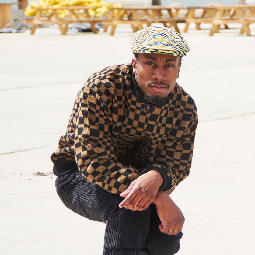 Kangol Danmark - Kangol unisex is lilla/sort/grå vild tur 504 tilbehør 84N20897