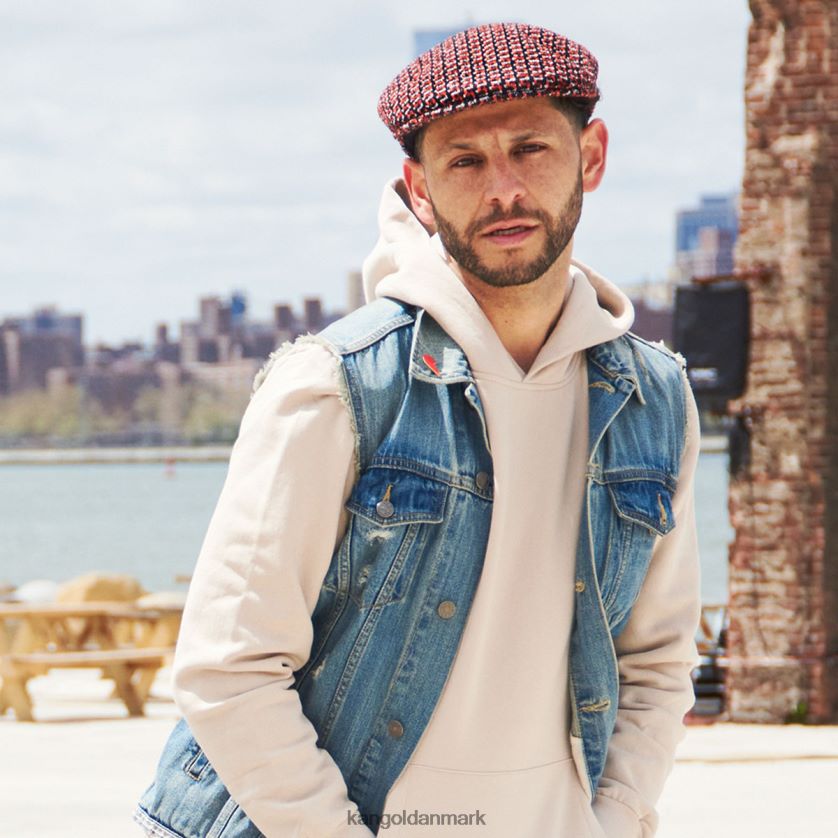 Kangol Danmark - Kangol unisex iset lilla labyrint jacquard 504 tilbehør 84N208107