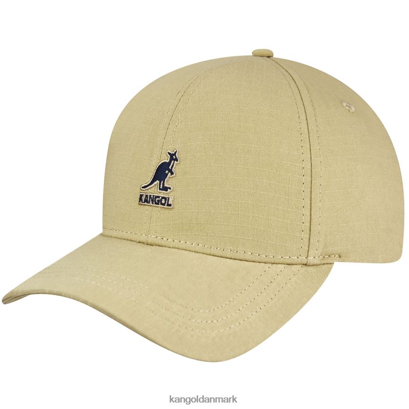 Kangol Danmark - Kangol unisex kaki ripstop essentiel baseball tilbehør 84N208366