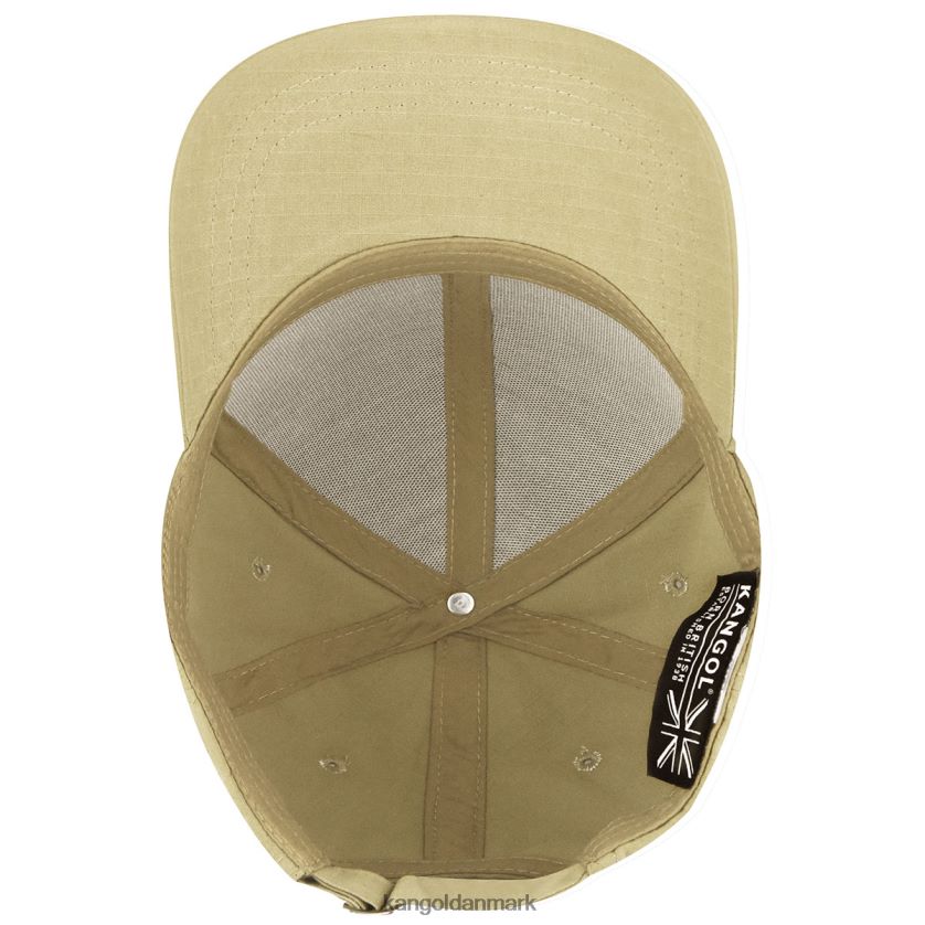 Kangol Danmark - Kangol unisex kaki ripstop essentiel baseball tilbehør 84N208366