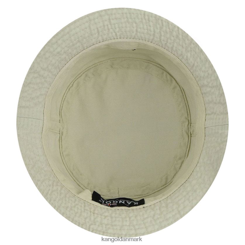 Kangol Danmark - Kangol unisex kaki vasket bøttehat tilbehør 84N208579
