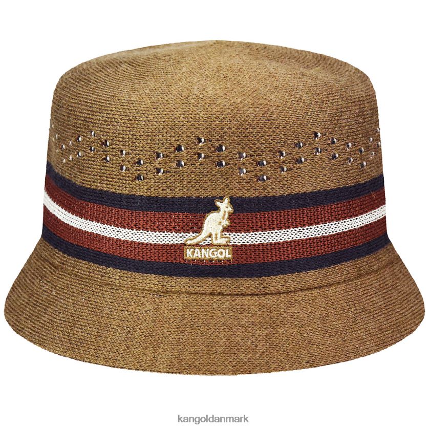 Kangol Danmark - Kangol unisex kamel glat stribespand tilbehør 84N208570