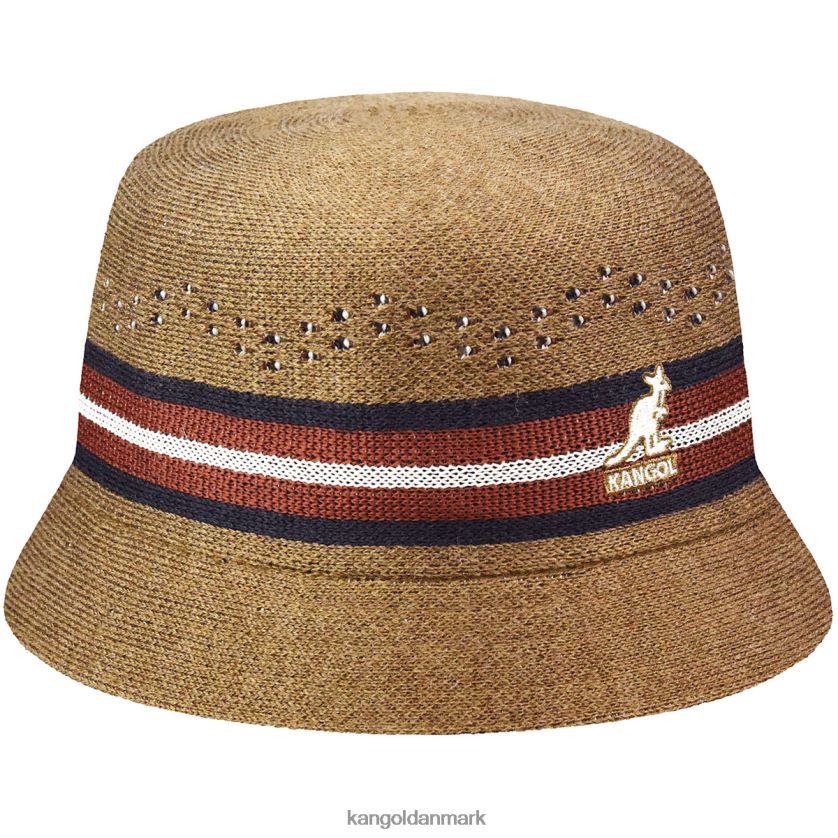 Kangol Danmark - Kangol unisex kamel glat stribespand tilbehør 84N208570