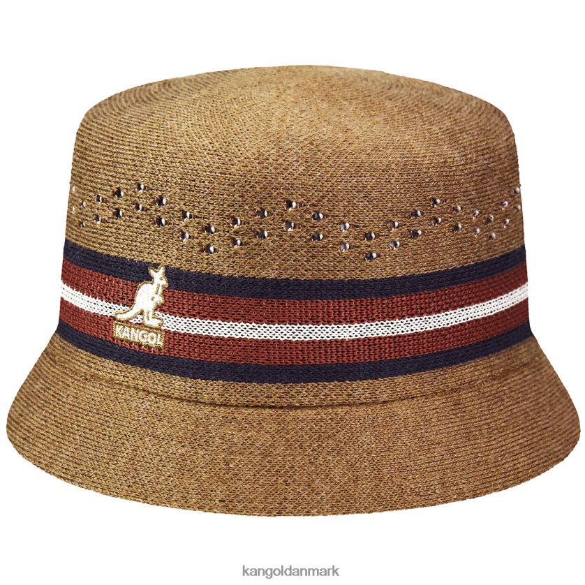 Kangol Danmark - Kangol unisex kamel glat stribespand tilbehør 84N208570