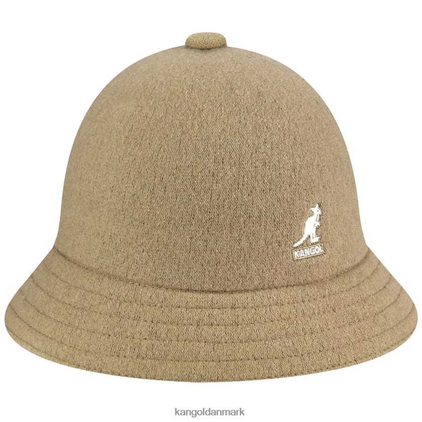 Kangol Danmark - Kangol unisex kamel uld afslappet tilbehør 84N208715