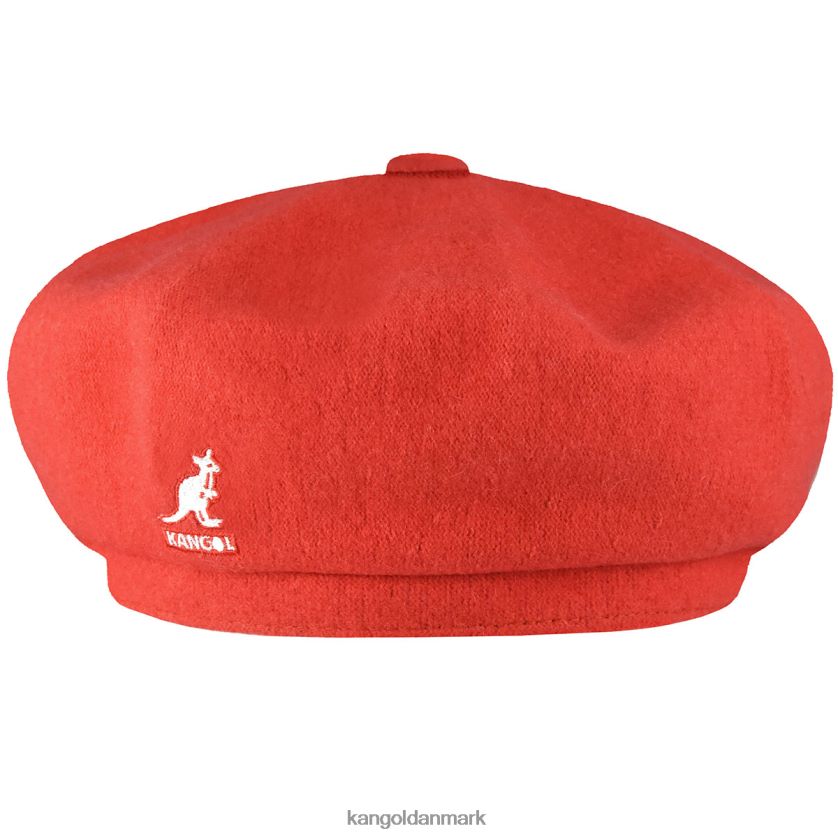 Kangol Danmark - Kangol unisex kirsebær glød uld jax baret tilbehør 84N208441