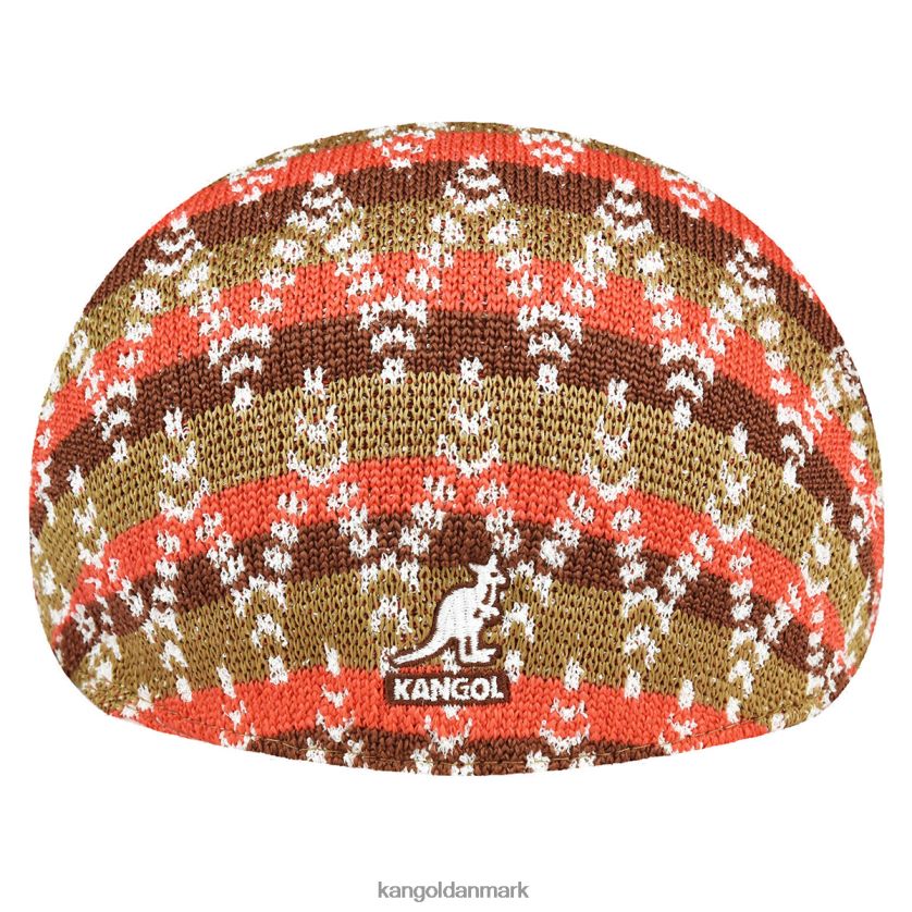 Kangol Danmark - Kangol unisex kirsebærglød vintage groovy warp 507 tilbehør 84N208163