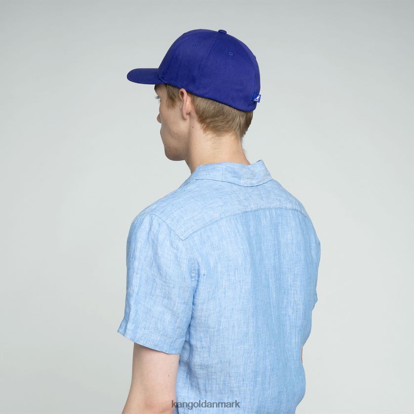 Kangol Danmark - Kangol unisex kongeblå uld flexfit baseball tilbehør 84N208323
