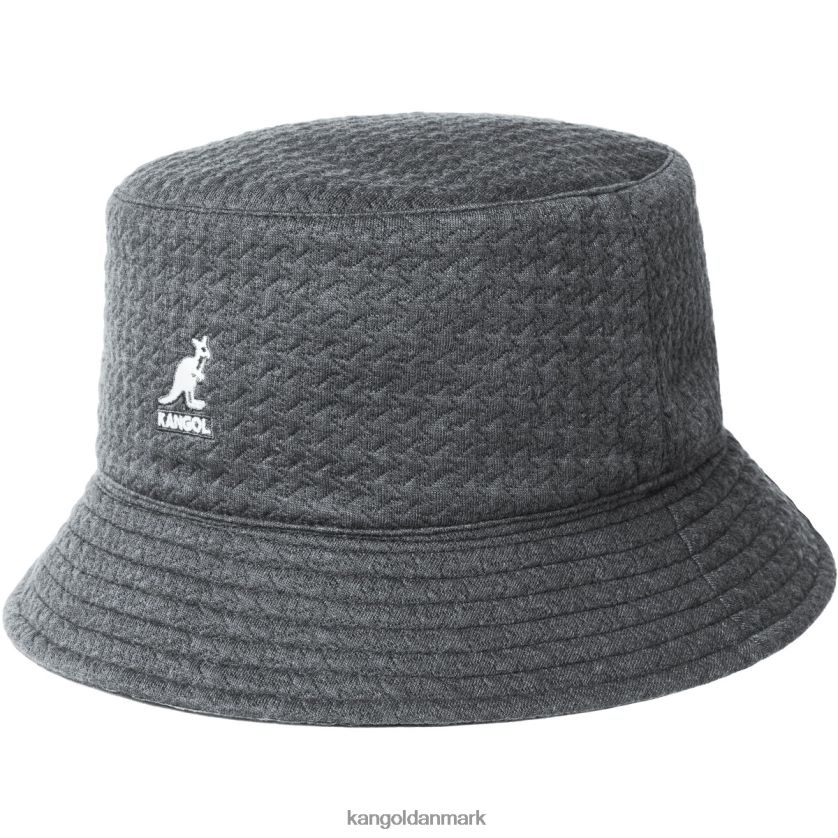 Kangol Danmark - Kangol unisex kul/sort præget vendbar spand tilbehør 84N208675