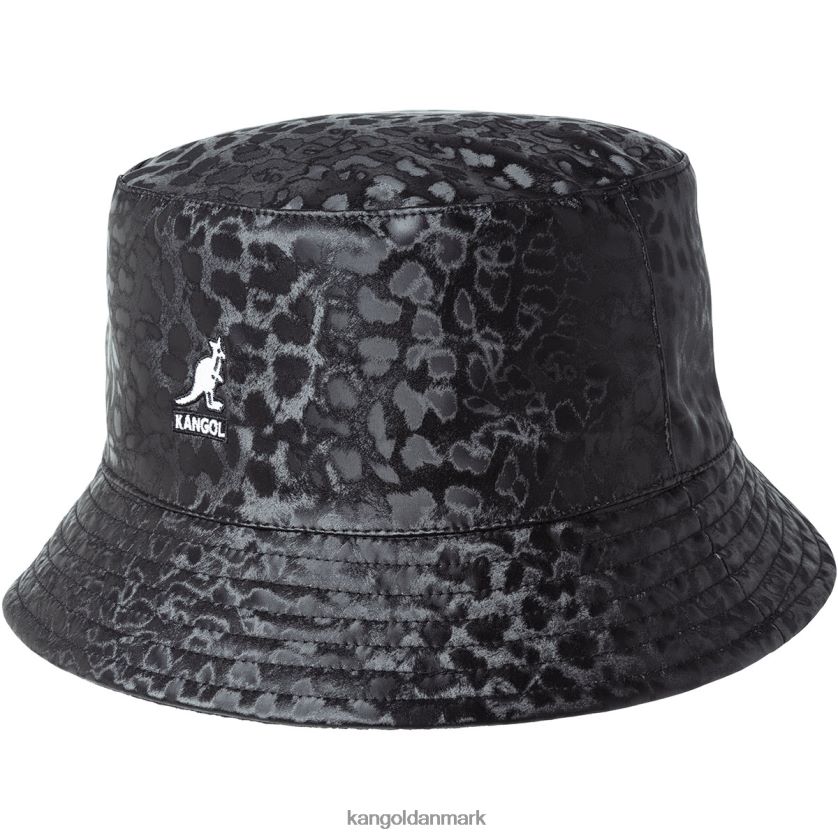 Kangol Danmark - Kangol unisex kul/sort præget vendbar spand tilbehør 84N208675