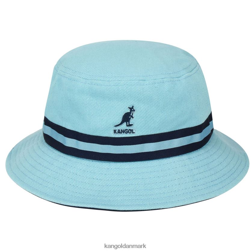 Kangol Danmark - Kangol unisex lyseblå stribe spænde tilbehør 84N208529