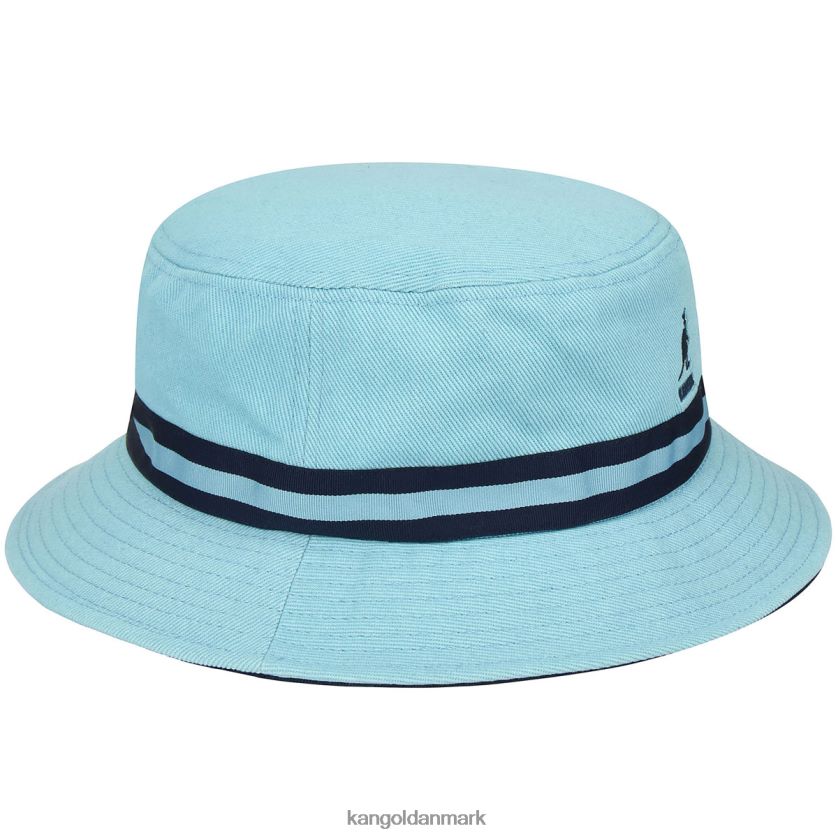 Kangol Danmark - Kangol unisex lyseblå stribe spænde tilbehør 84N208529