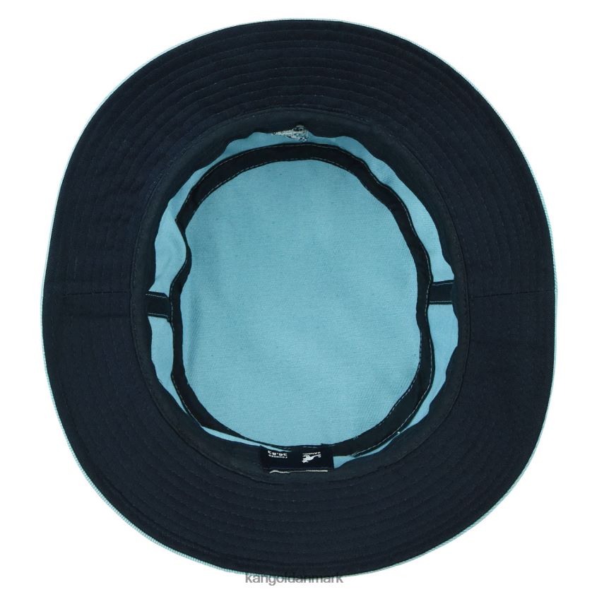 Kangol Danmark - Kangol unisex lyseblå stribe spænde tilbehør 84N208529