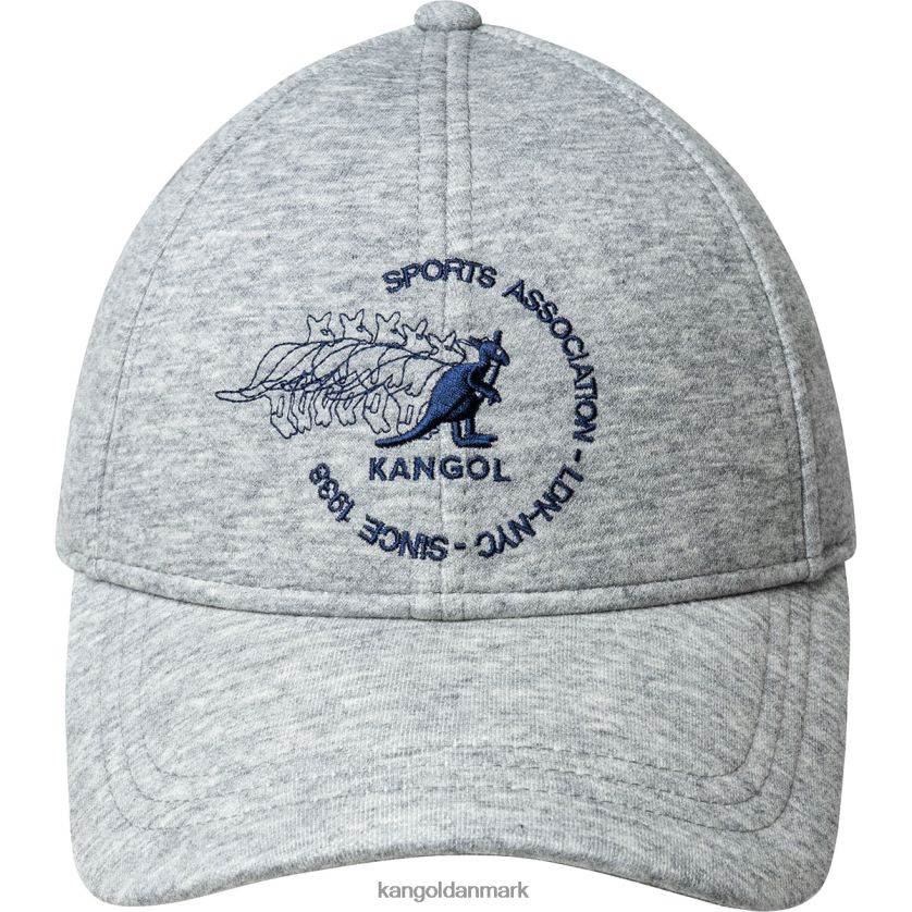 Kangol Danmark - Kangol unisex lysegrå lyng klub baseball kasket tilbehør 84N208370