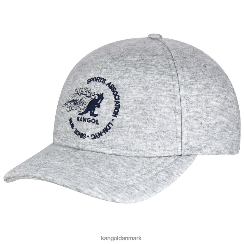 Kangol Danmark - Kangol unisex lysegrå lyng klub baseball kasket tilbehør 84N208370