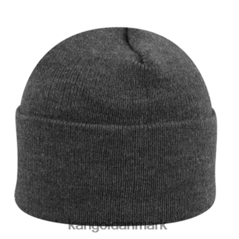 Kangol Danmark - Kangol unisex mørk flannel akryl manchet træk på tilbehør 84N208846