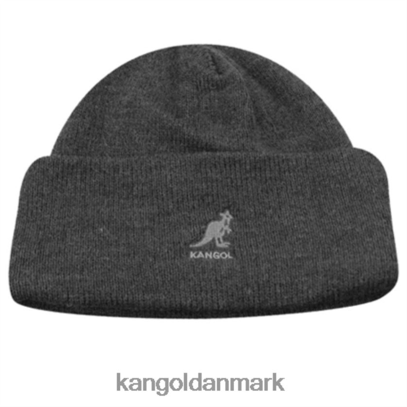 Kangol Danmark - Kangol unisex mørk flannel akryl manchet træk på tilbehør 84N208846