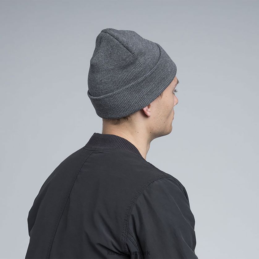 Kangol Danmark - Kangol unisex mørk flannel akryl manchet træk på tilbehør 84N208846