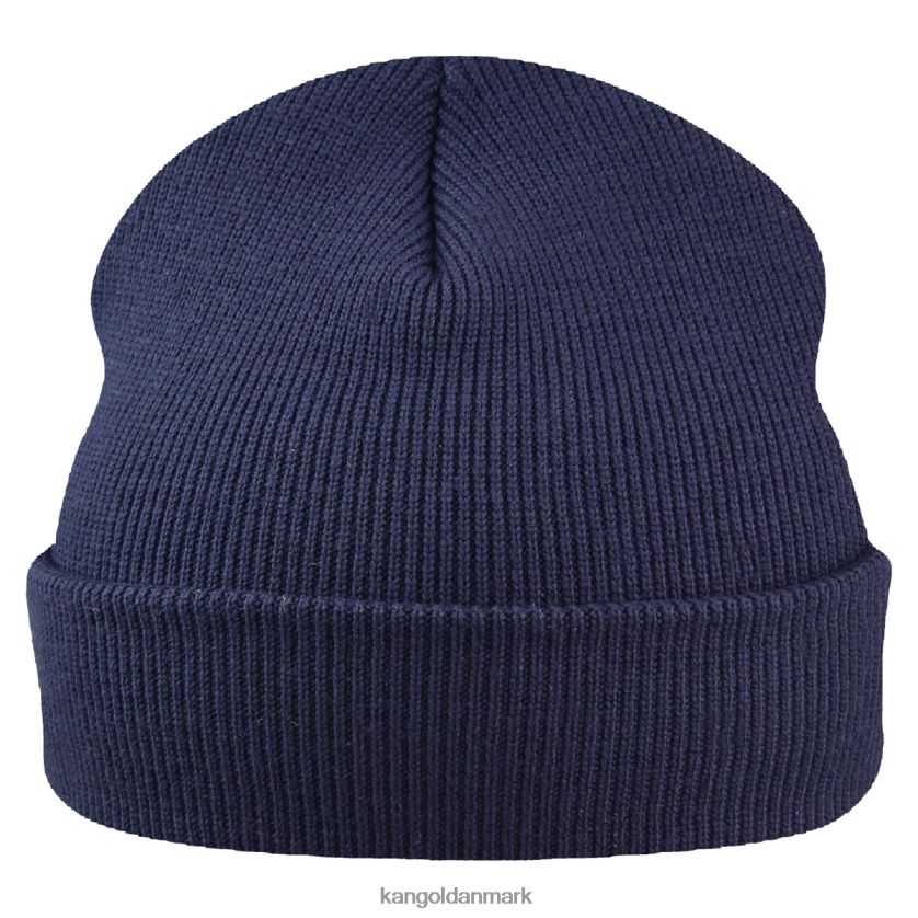 Kangol Danmark - Kangol unisex mørkeblå akryl manchet træk på tilbehør 84N208845