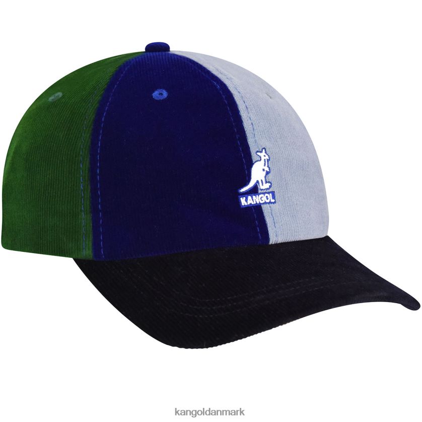 Kangol Danmark - Kangol unisex mørkeblå/multi kontrast popper baseball tilbehør 84N208368