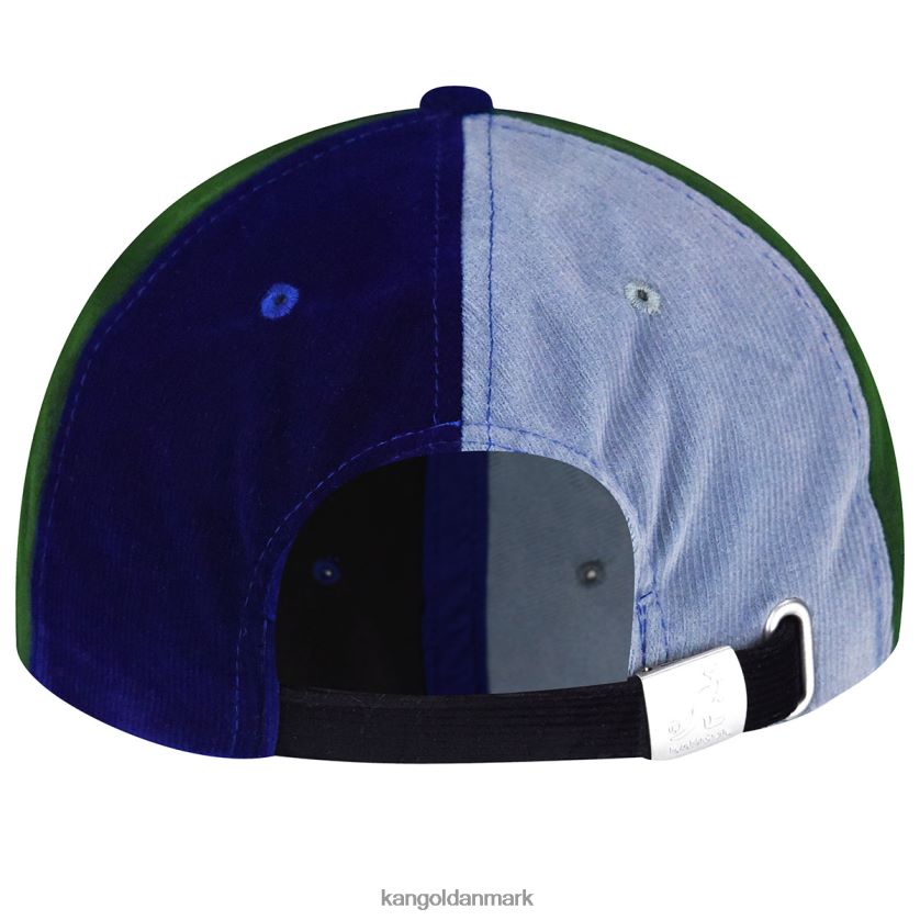 Kangol Danmark - Kangol unisex mørkeblå/multi kontrast popper baseball tilbehør 84N208368
