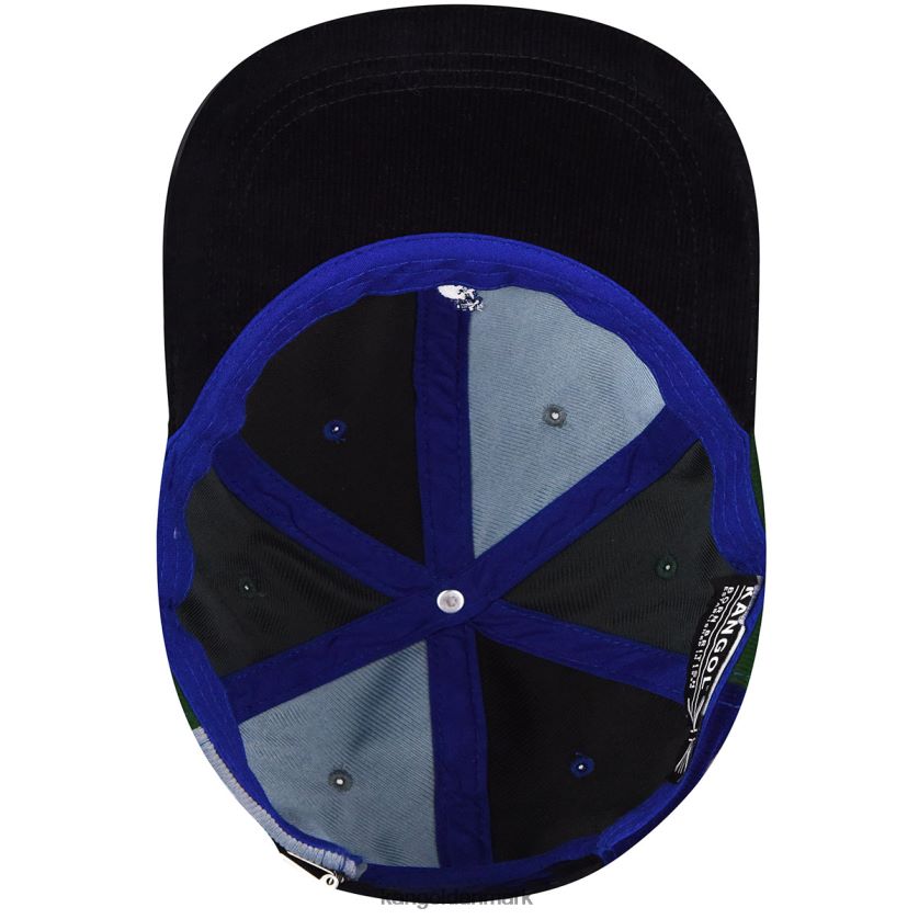 Kangol Danmark - Kangol unisex mørkeblå/multi kontrast popper baseball tilbehør 84N208368