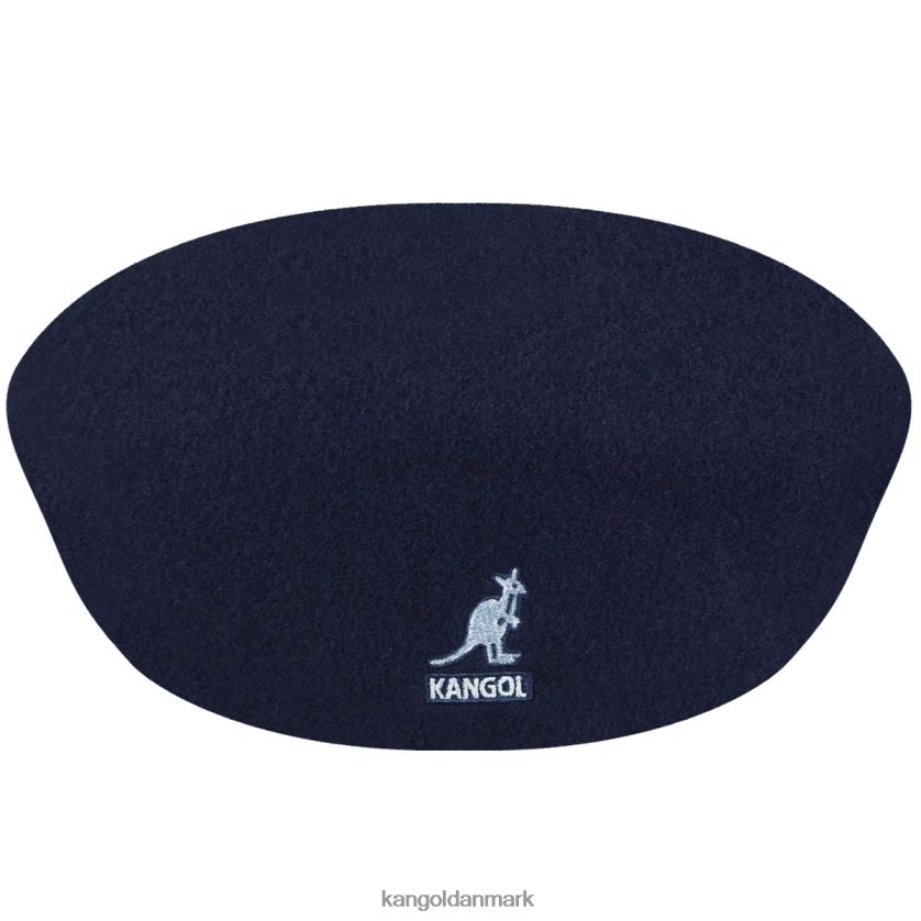 Kangol Danmark - Kangol unisex mørkeblå usa uld 504 tilbehør 84N208156