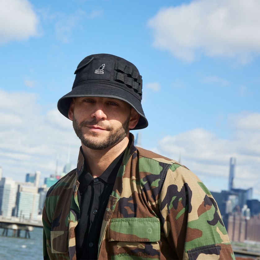 Kangol Danmark - Kangol unisex mørkeblå vokset brugsspand tilbehør 84N208665