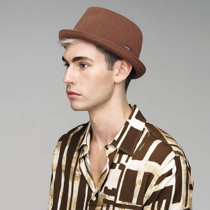 Kangol Danmark - Kangol unisex mahogni bambus mowbray tilbehør 84N208808