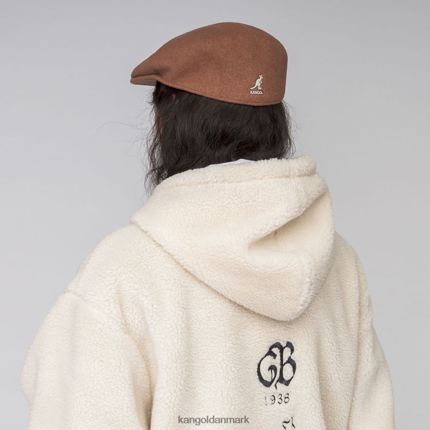Kangol Danmark - Kangol unisex mahogni uld 504 tilbehør 84N208134