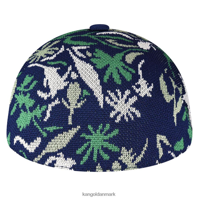 Kangol Danmark - Kangol unisex marineblå blomster gadeblomstret spacecap tilbehør 84N208279