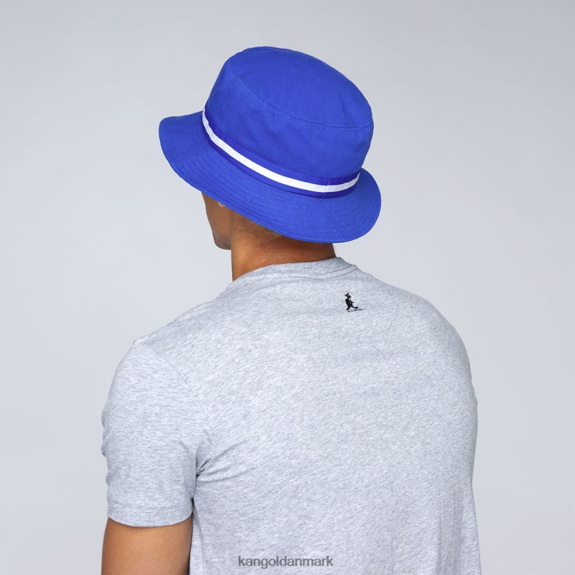 Kangol Danmark - Kangol unisex mykonos blå stribe spænde tilbehør 84N208532